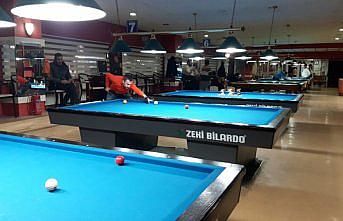 Bolu'da 3 Bant Bilardo Turnuvası düzenlendi