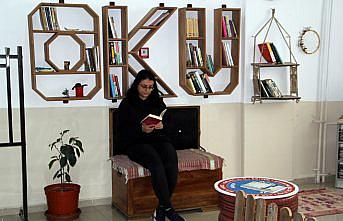 “Geri Dönüşüm Kütüphanesi“ kitap okuma alışkanlığına katkı sunuyor
