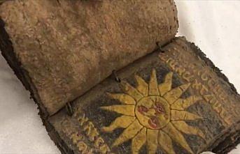 Giresun'da yaklaşık 700 yıllık olduğu değerlendirilen Tevrat ele geçirildi