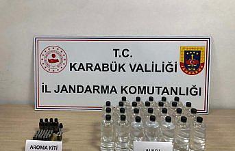 Karabük'te sahte içki operasyonunda 1 şüpheli yakalandı