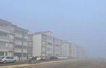 Karabük'te sis görüş mesafesini düşürdü