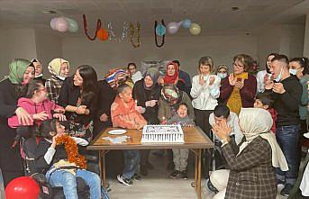 Kastamonu'da özel bireyler yeni yıl eğlencesinde doyasıya eğlendi