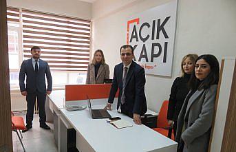 Merzifon’da “Açık Kapı Bürosu“ hizmete girdi