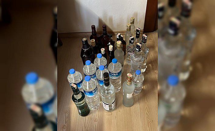 Ordu'da 50 litre sahte alkol ele geçirildi