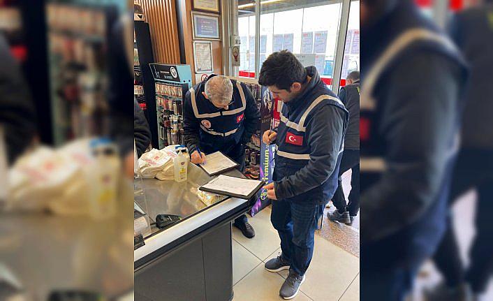 Rize'de marketlerde denetim yapıldı