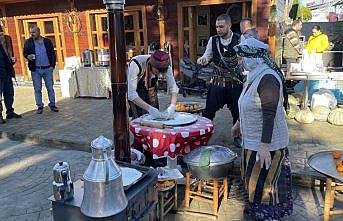 Rize'de yöresel yemek yarışması yapıldı