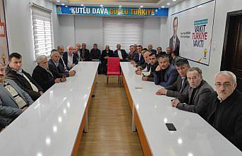 Salıpazarı Belediye Başkanı Halil Akgül muhtarlarla buluştu