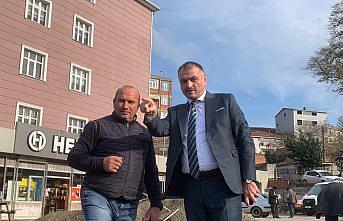 Salıpazarı'na yürüyüş yolu yapılıyor