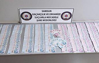 Samsun'da bir şüpheli sahte 37 bin 400 lirayla yakalandı