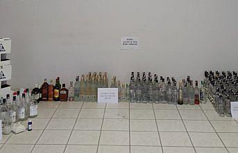 Samsun'da sahte içki operasyonunda 2 zanlı yakalandı