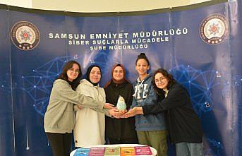 Samsun'da SİBERAY'ın pilot okulunda 510 öğrenciye proje anlatıldı