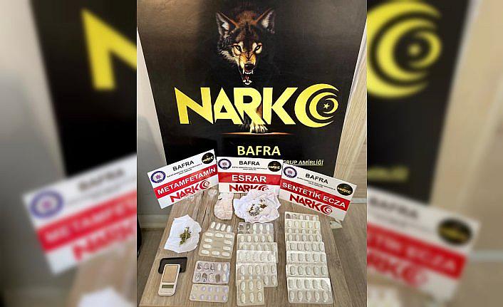 Samsun'da uyuşturucu operasyonunda 3 zanlı yakalandı