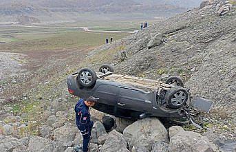 Tokat'ta uçuruma devrilen otomobilin sürücüsü öldü