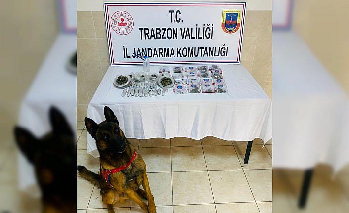 Trabzon'daki uyuşturucu operasyonunda 2 kişi yakalandı
