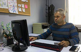 Zonguldak'ta bedensel engelli personel çalışma azmiyle takdir topluyor