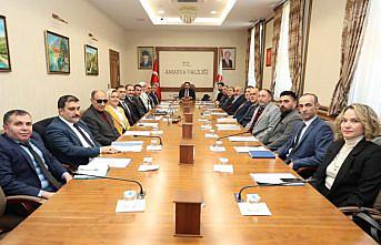 Amasya İl İstihdam ve Mesleki Eğitim Kurulu Toplantısı yapıldı
