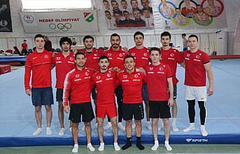 Artistik Cimnastik Büyük Erkekler Milli Takımı Bolu'da kampa girdi