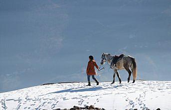 Babasından öğrendiği biniciliği 20 yıl sonra mesleğe dönüştürdü