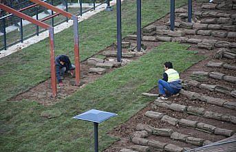 Boztepe seyir terası turistlerin uğrak noktası olmaya hazırlanıyor