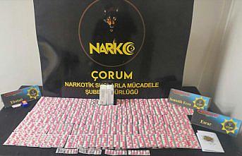 Çorum'da uyuşturucu satan 11 kişi tutuklandı