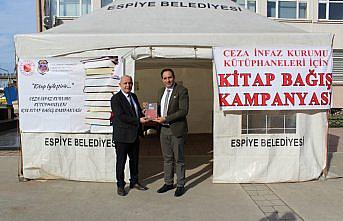 Espiye ilçesinde infaz kurumu için kitap bağış kampanyası başlatıldı