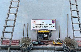 Kastamonu'da kaçak kazı yapan 3 zanlı suçüstü yakalandı