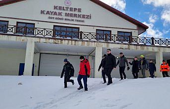 Keltepe Kayak Merkezi ziyaretçilerini ağırlamak için gün sayıyor