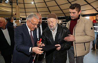 Ordu'da görme engelliler etkinlikte gönüllerince eğlendi