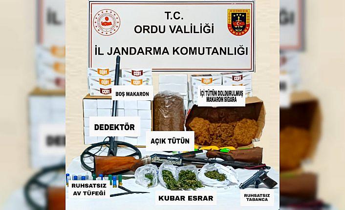 Ordu'da uyuşturucu operasyonunda 3 kişi yakalandı