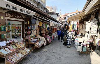 Safranbolu'da hafta sonu ziyaretçi yoğunluğu yaşanıyor
