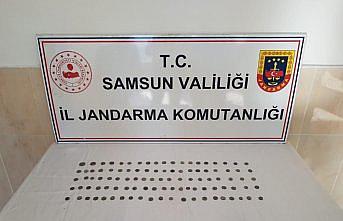Alaçam'da çeşitli dönemlere ait 101 sikke ele geçirildi