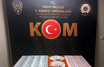 Sinop'ta sahte para operasyonunda 2 şüpheli yakalandı