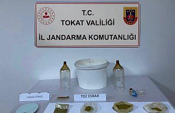 Tokat'ta uyuşturucu operasyonunda 4 şüpheli yakalandı