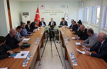 Yusufeli Barajı'nda su seviyesi 58,6 metre oldu