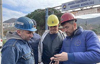 Amasralı madenciler, Hatay'da 4 yaşındaki Julia'yı kurtarmanın sevincini yaşadı