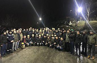 Amasya'dan 50 madenci Malatya'da arama kurtarma çalışmalarına katılacak