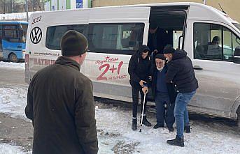 Bayburt'a getirilen 57 depremzede aparta yerleştirildi