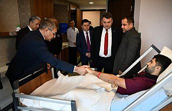 Depremde yaralanan polis memuru Karabük'te tedavi görüyor