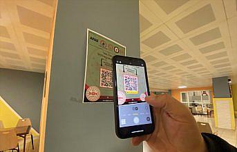 Düzce'de yurtlarda kalan depremzedeler karekod sistemiyle isteklerini Valiliğe iletiyor