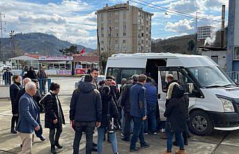 Giresun'a getirilen 22 depremzede öğrenci yurduna yerleştirildi