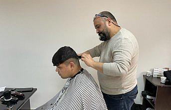 Giresun'da depremzedelere ücretsiz kişisel bakım hizmeti sunuluyor