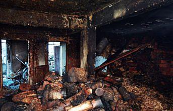 Karabük'te bir binanın bodrum katında çıkan yangın söndürüldü
