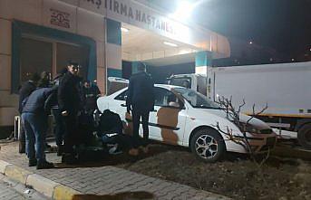Karabük'te iki otomobilin çarpışması sonucu 1 kişi yaralandı