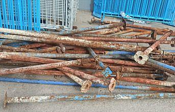 Karabük'te öğrenci yurdu inşaatından hırsızlık yapan 2 zanlı tutuklandı