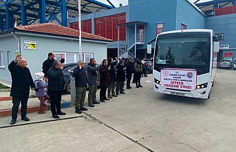 Karabük'ten deprem bölgelerine yardım seferberliği sürüyor