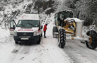 Karadeniz'de 5 ilde 460 yerleşim yerine ulaşım sağlanamıyor