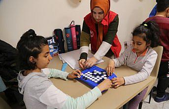 Kastamonu'da çocuklardaki depremin izi oyunlarla silinmeye çalışılıyor