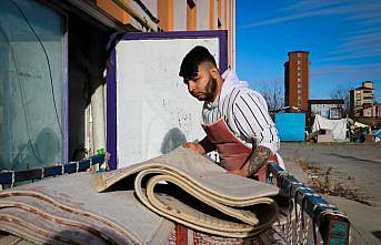 Kastamonu'daki halı yıkama firması depremzedelerin ürünlerini ücretsiz yıkayacak