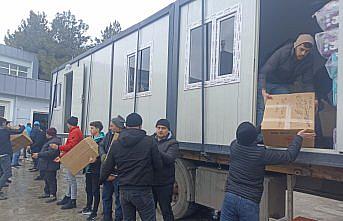 Kavak'tan deprem bölgesine 15. tır uğurlandı