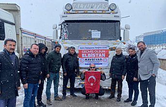 KAVSİYAD'tan deprem bölgesine yardım